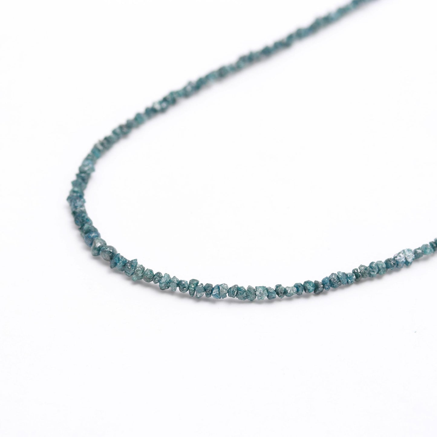 Raw Rough Blue Diamond Beads 2-3 mm Uncut Diamond Beads For Jewelry Making