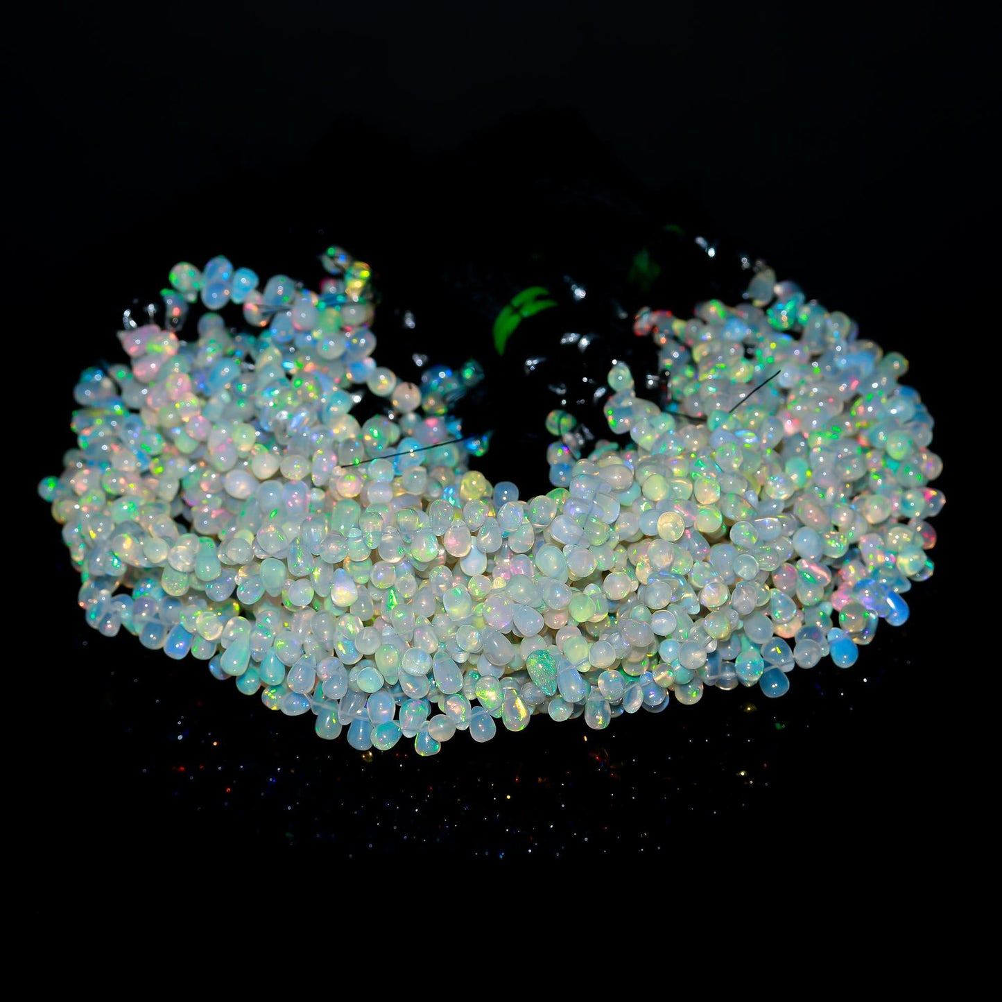 Natural Ethiopian Opal Bead AAA+ Quality Welo Fire Opal Bead 4*6 - 7*10 mm