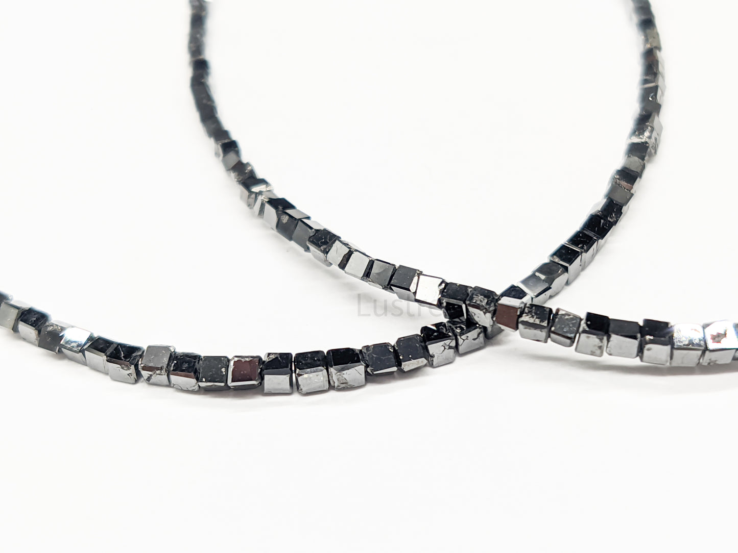 Black Diamond Cube 100% natural Faceted 1.5- 2.5 mm Cube Diamond