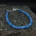 Tanzanite Opal Bracelet 4 - 5 mm Beaded Bracelet