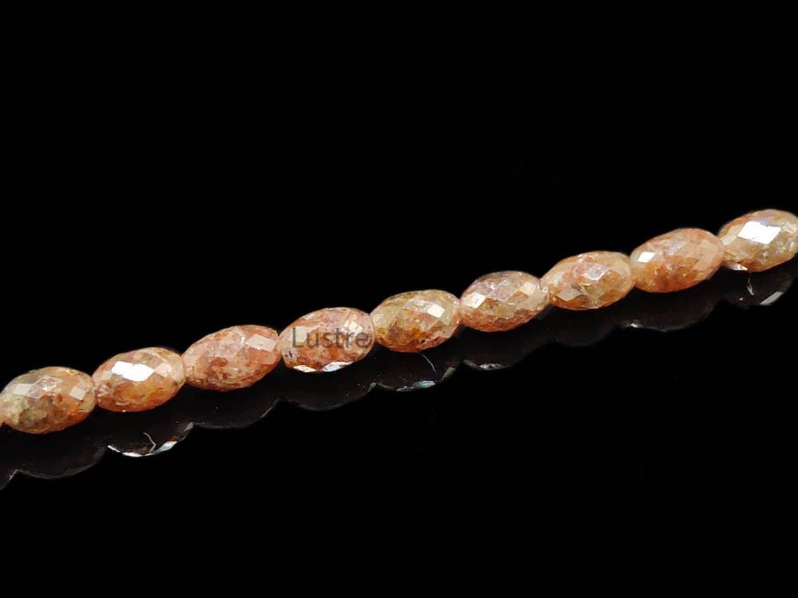 RED DIAMOND Bead 4 mm Bestseller 100% Natural Oval Shape Diamond Bead Faceted Red Diamond Personalized Jewelry Birthday Gift For Her