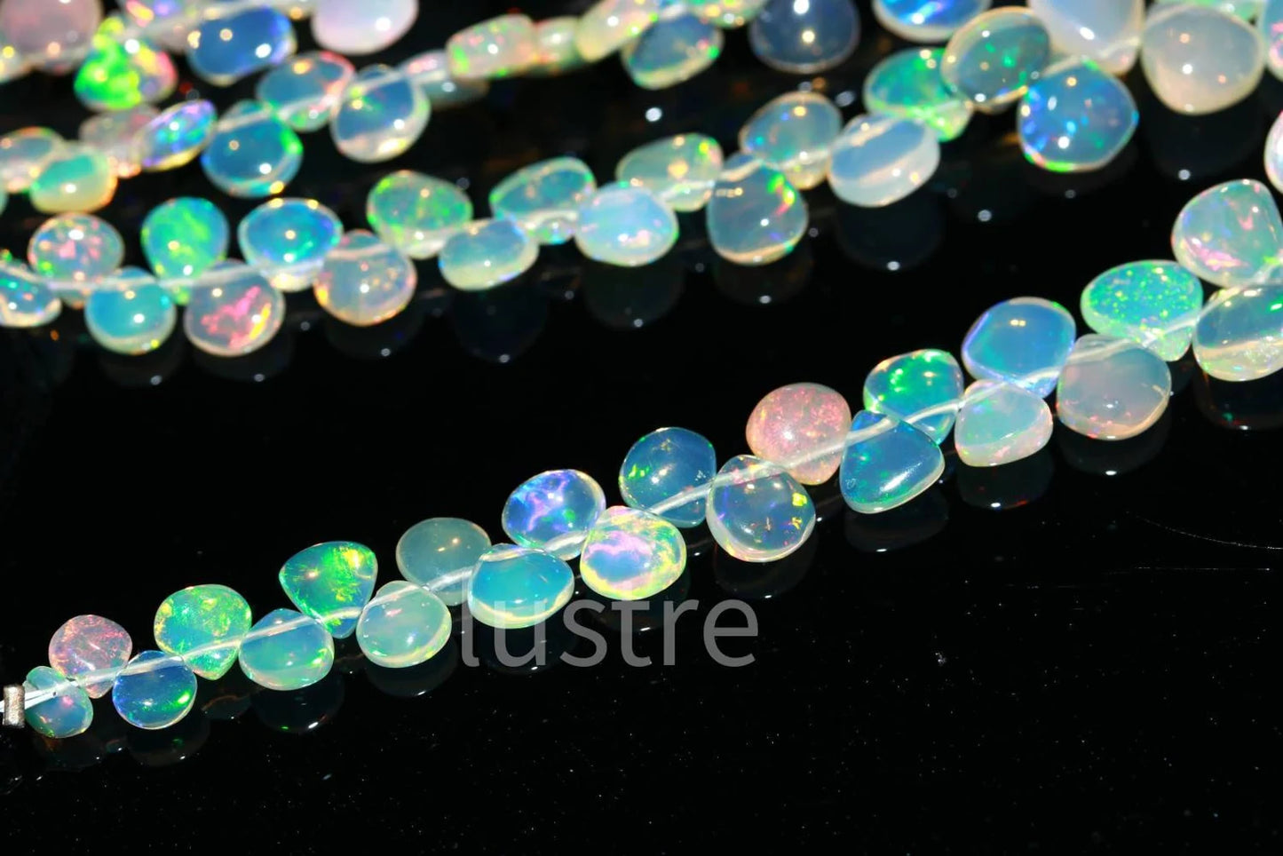 Ethiopian Opal Smooth Pear Shape Bead 6*6 - 9*9 mm Ethiopia Welo Opal Beads