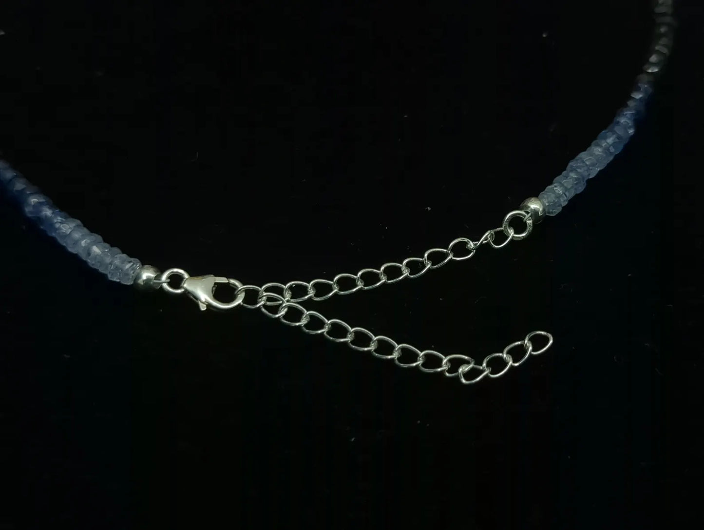 Aquamarine 925 Sterling Silver Necklace