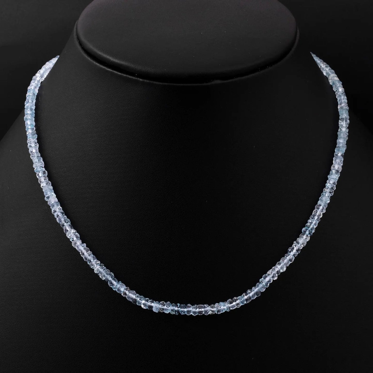Aquamarine 925 Sterling Silver Necklace