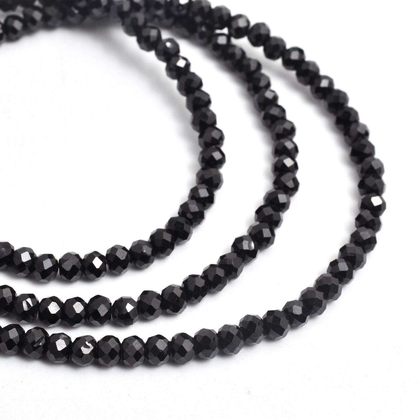 ASTROS PITCHER Black Spinel Necklace