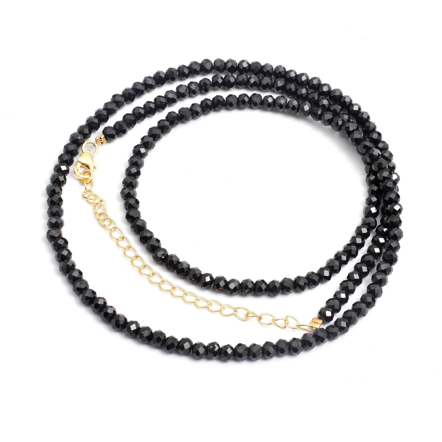 ASTROS PITCHER Black Spinel Necklace