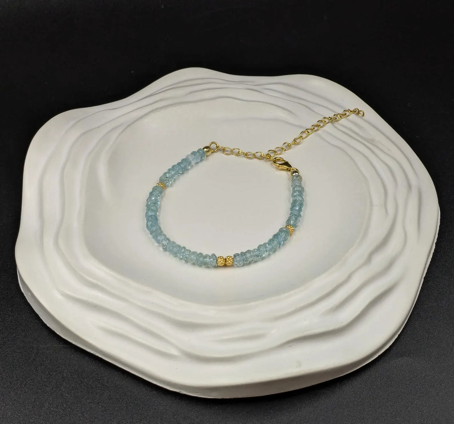 Aquamarine Gemstone Bracelet