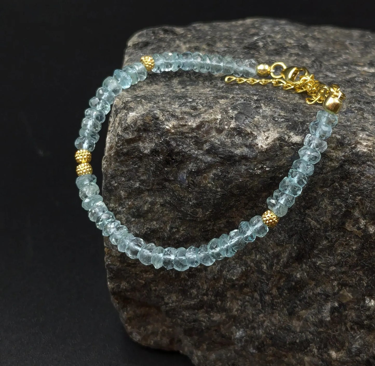 Aquamarine Gemstone Bracelet