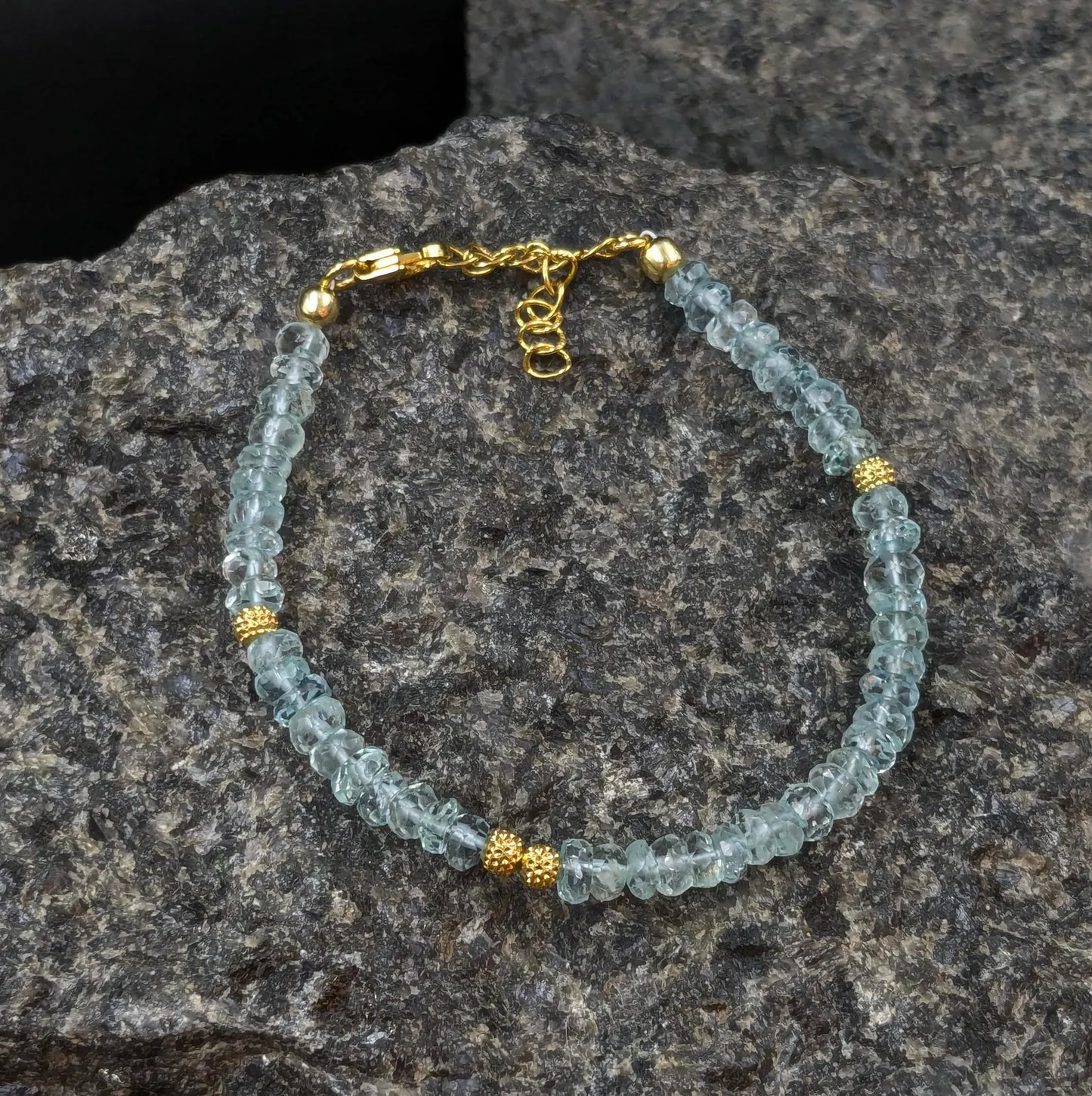Aquamarine Gemstone Bracelet