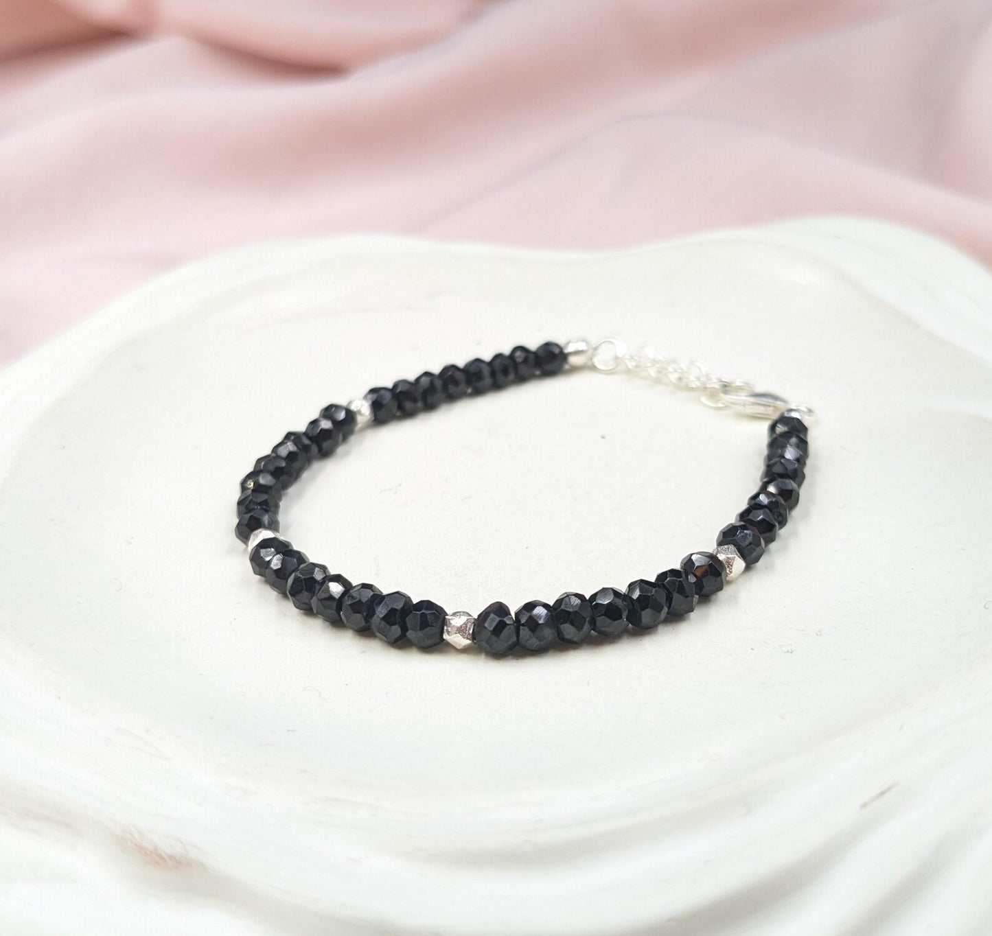 Black Spinel Bracelet