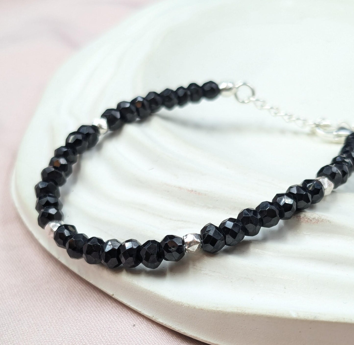 Black Spinel Bracelet
