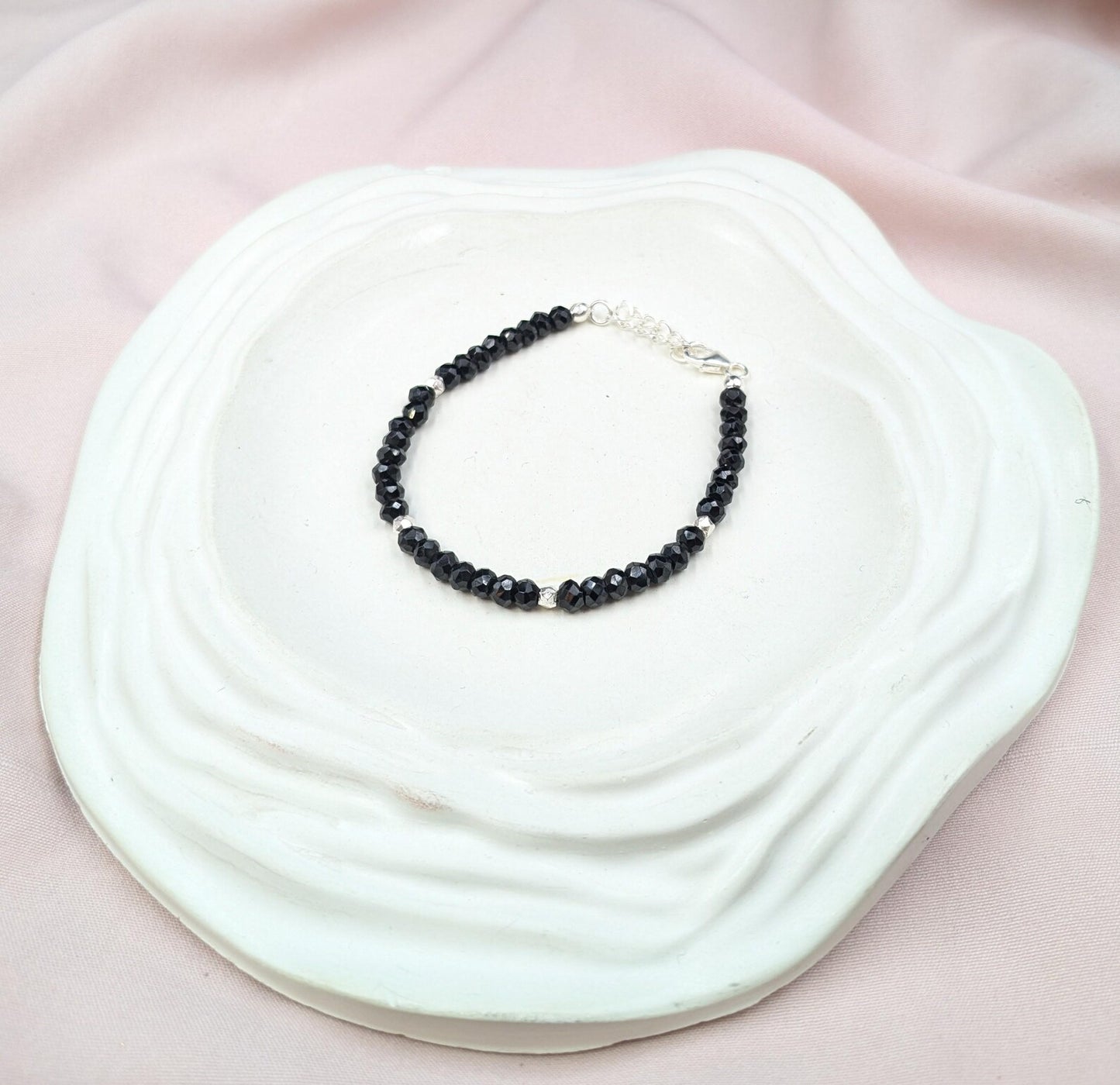 Black Spinel Bracelet