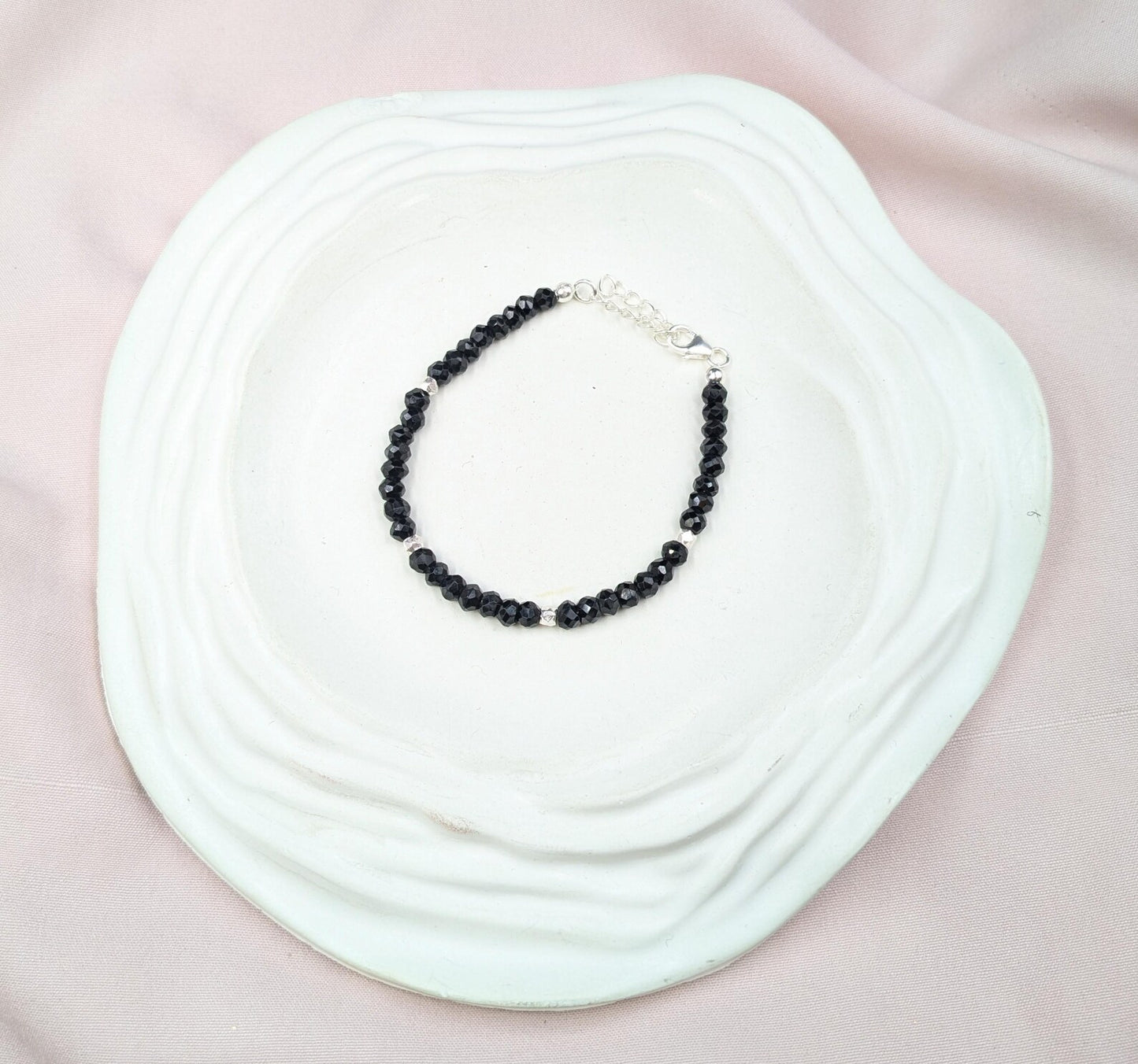 Black Spinel Bracelet