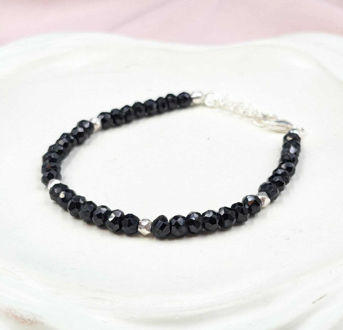 Black Spinel Bracelet