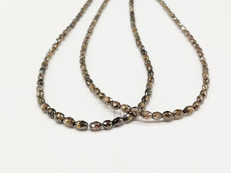 Champagne Diamond Bead 2.5 - 4 mm Natural xDiamond Tumble Beads