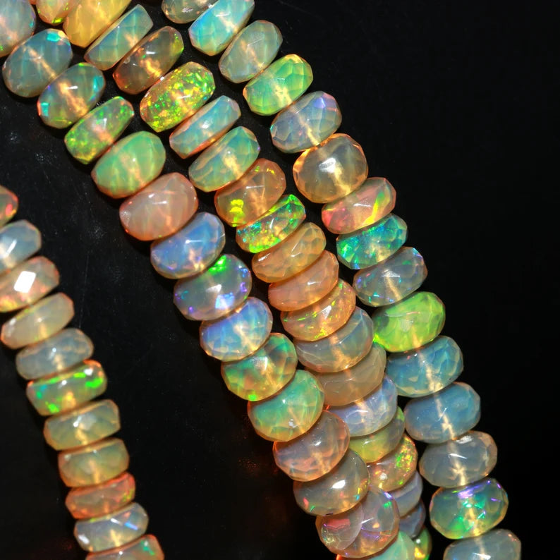 Ethiopia Opal Bead Fire Opal Bead 5-8 mm Opal Bead strand opal bead