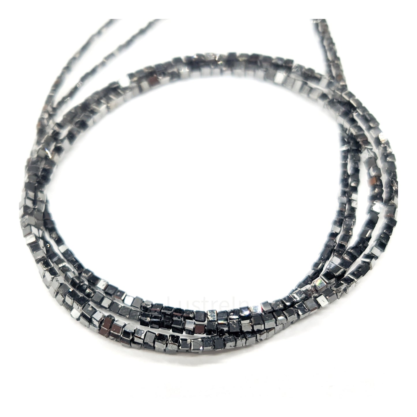 Black Diamond Cube 100% natural Faceted 1.5- 2.5 mm Cube Diamond