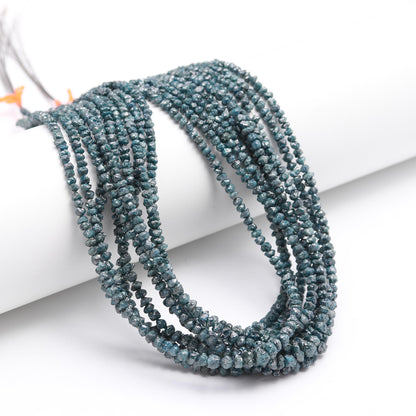 Blue Diamond Raw Rough Diamond Beads 3.5 - 4.5 mm Uncut Diamond Nuggets
