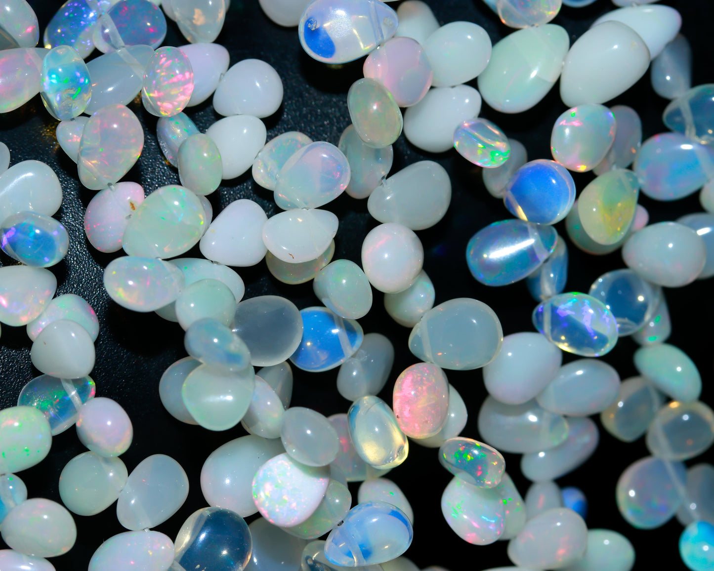 Tear Drop Shape Ethiopian Opal Bead