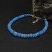 Tanzanite Opal Bracelet 4 - 5 mm Beaded Bracelet