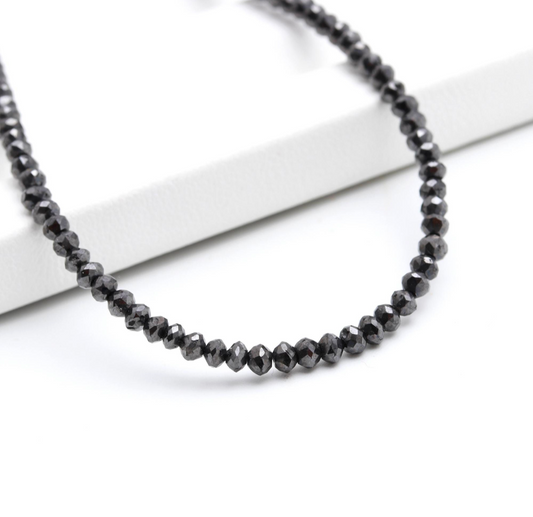 Black diamond Beads (10 carat)