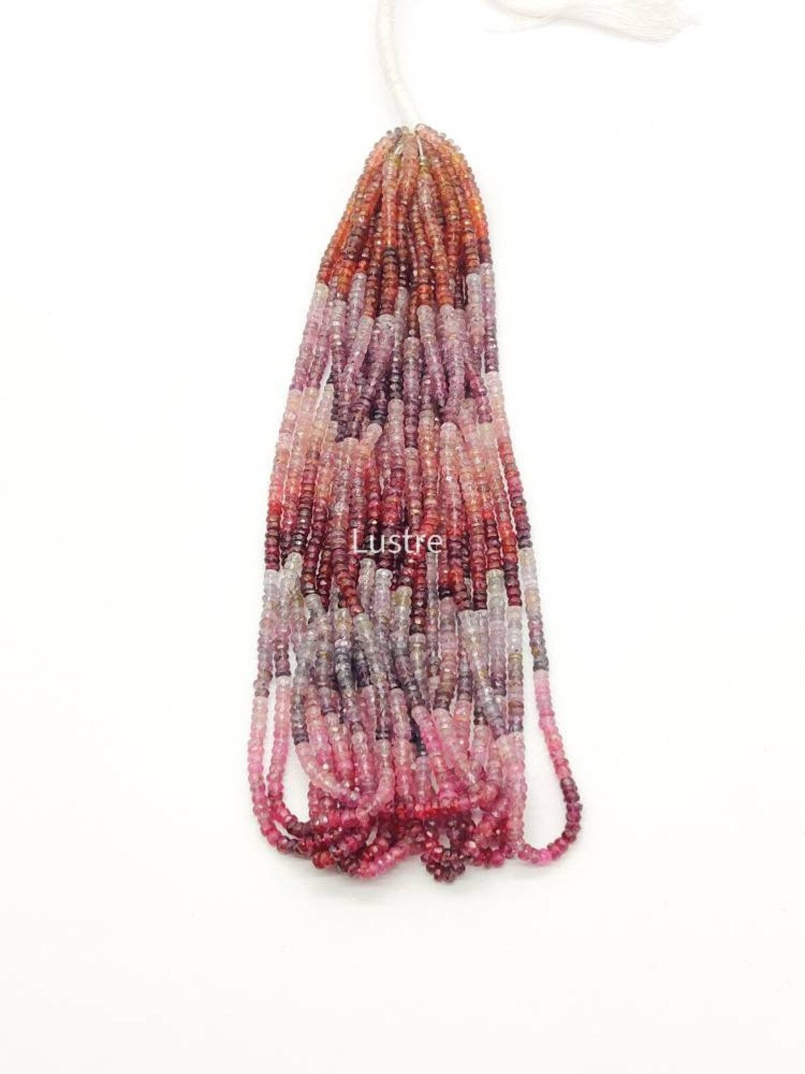 Natural Multi Spinel Faceted Rondelle Beads 4 mm Beads For Jewelry Making