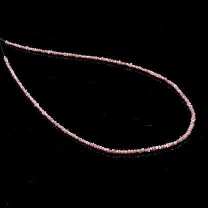 Pink Diamond Raw Rough Diamond Bead 2 - 3 mm Uncut Diamond Bead