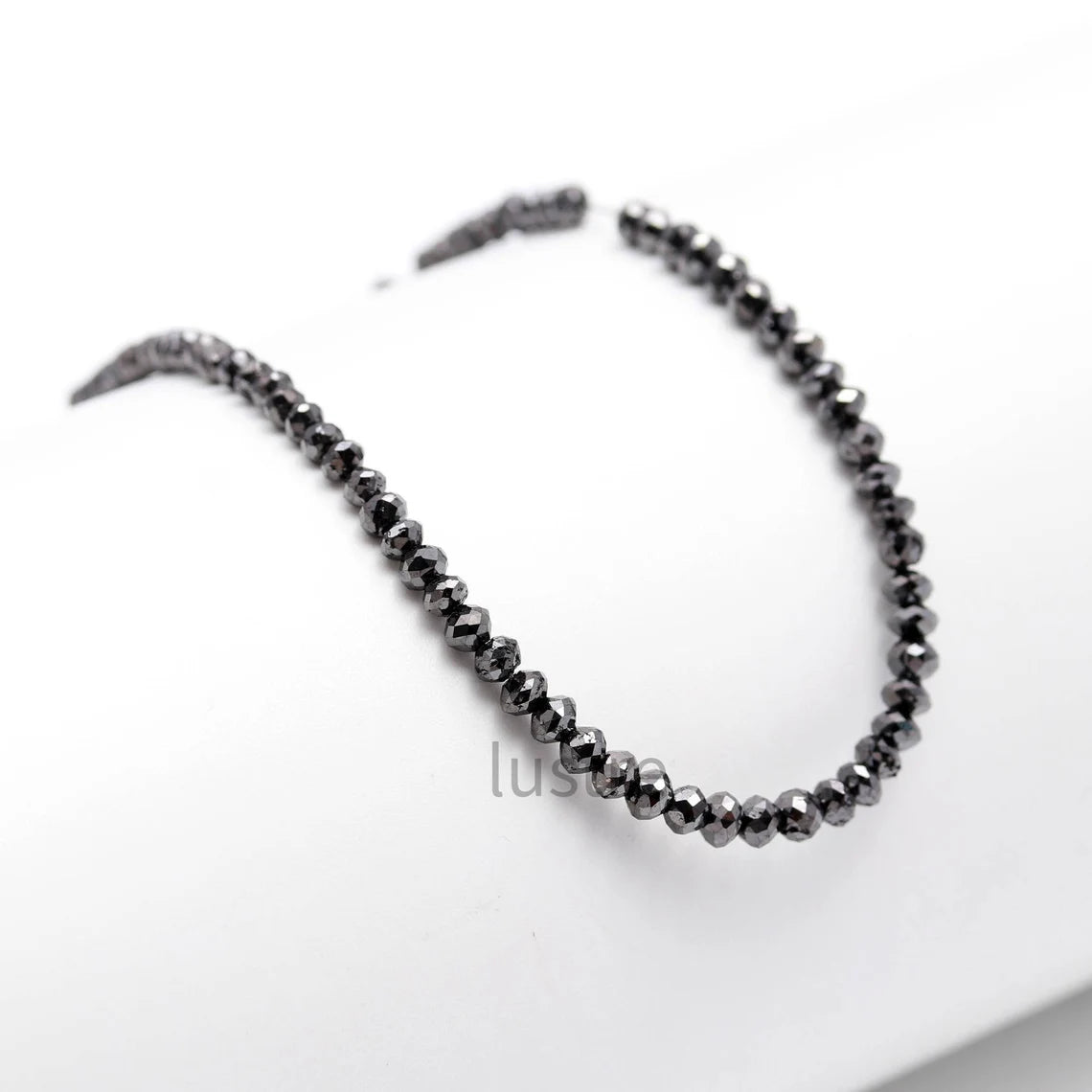 Black Diamond Bead 100% Natural Black Diamond 2.6 - 3.5 mm Beads