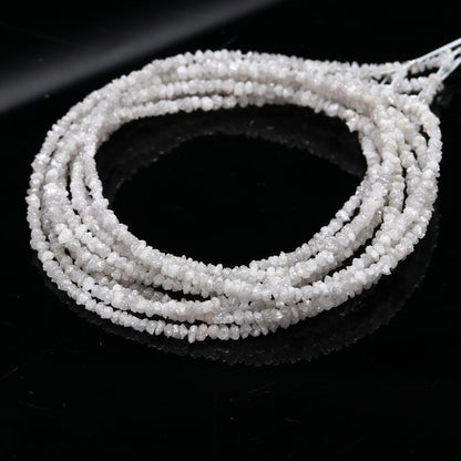 White Gray Rough Diamond Bead Top Quality Uncut Diamond Nuggets