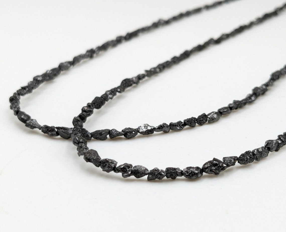 Best Selling Black Uncut Tumble Diamond Beads 2 - 3 mm Raw Rough Tumble Diamond 100% Natural Black Tumble Uncut Beads For Christmas Gift