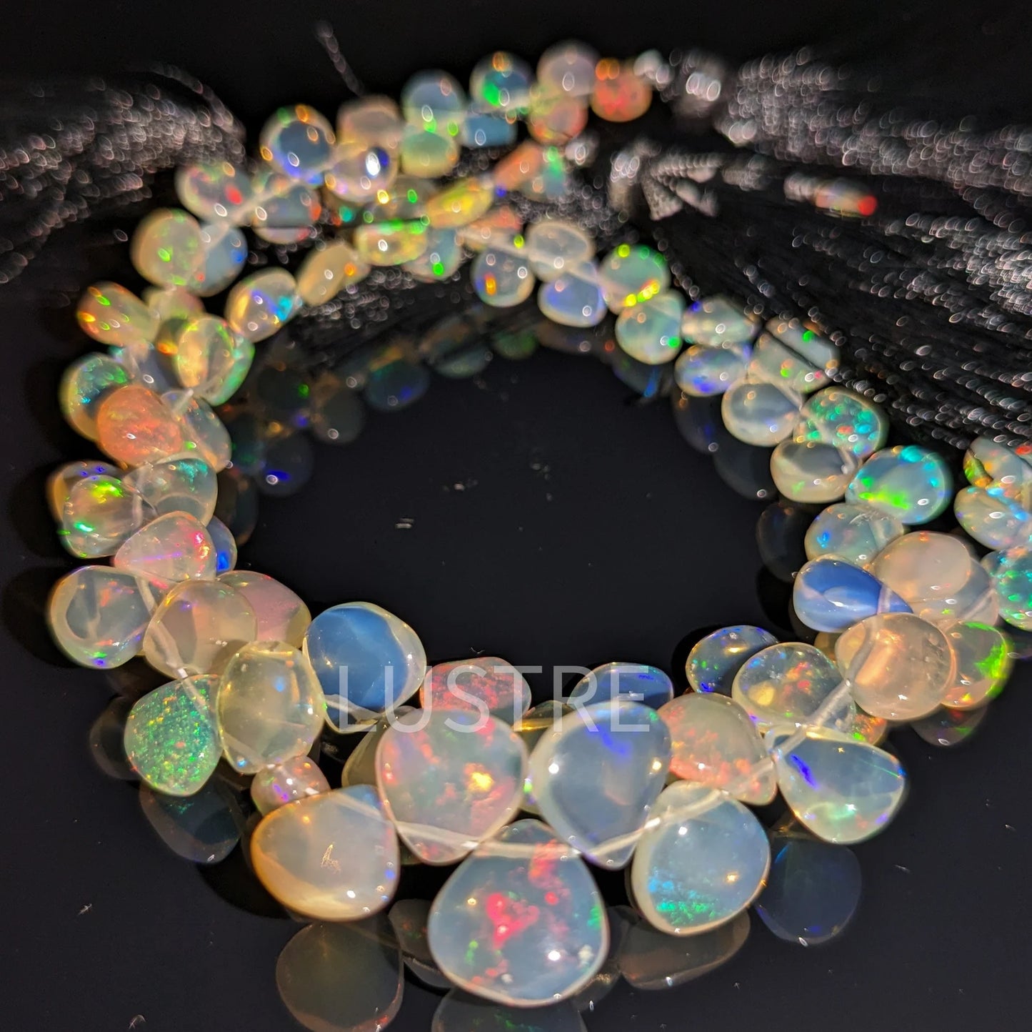 Ethiopian Opal Bead 100% Natural Welo Fire Opal Bead