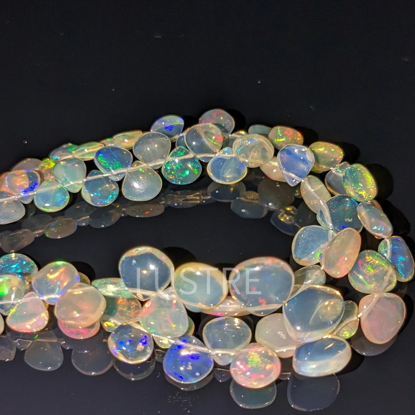 Ethiopian Opal Bead 100% Natural Welo Fire Opal Bead