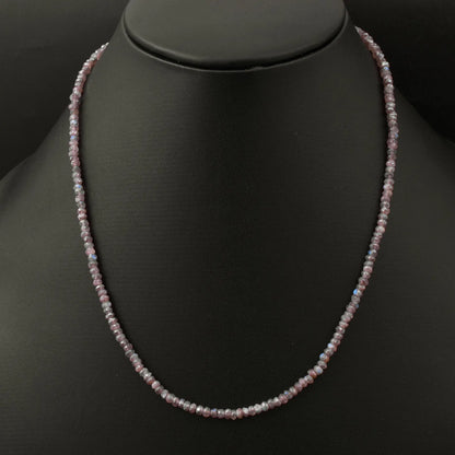 Blue Flashy Labradorite Necklace