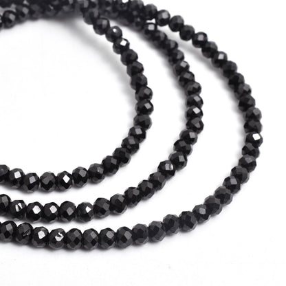 ASTROS PITCHER Black Spinel Necklace