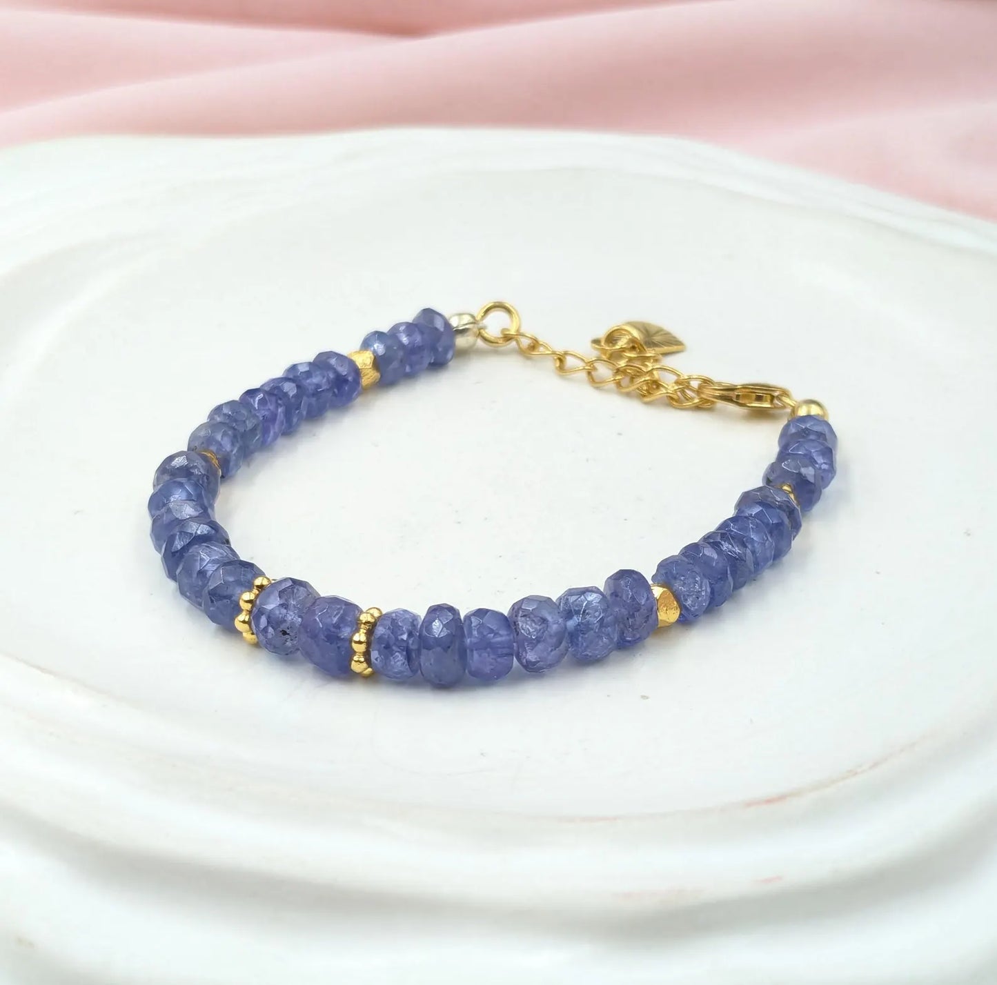 Tanzanite Bracelet 925 Sterling Silver