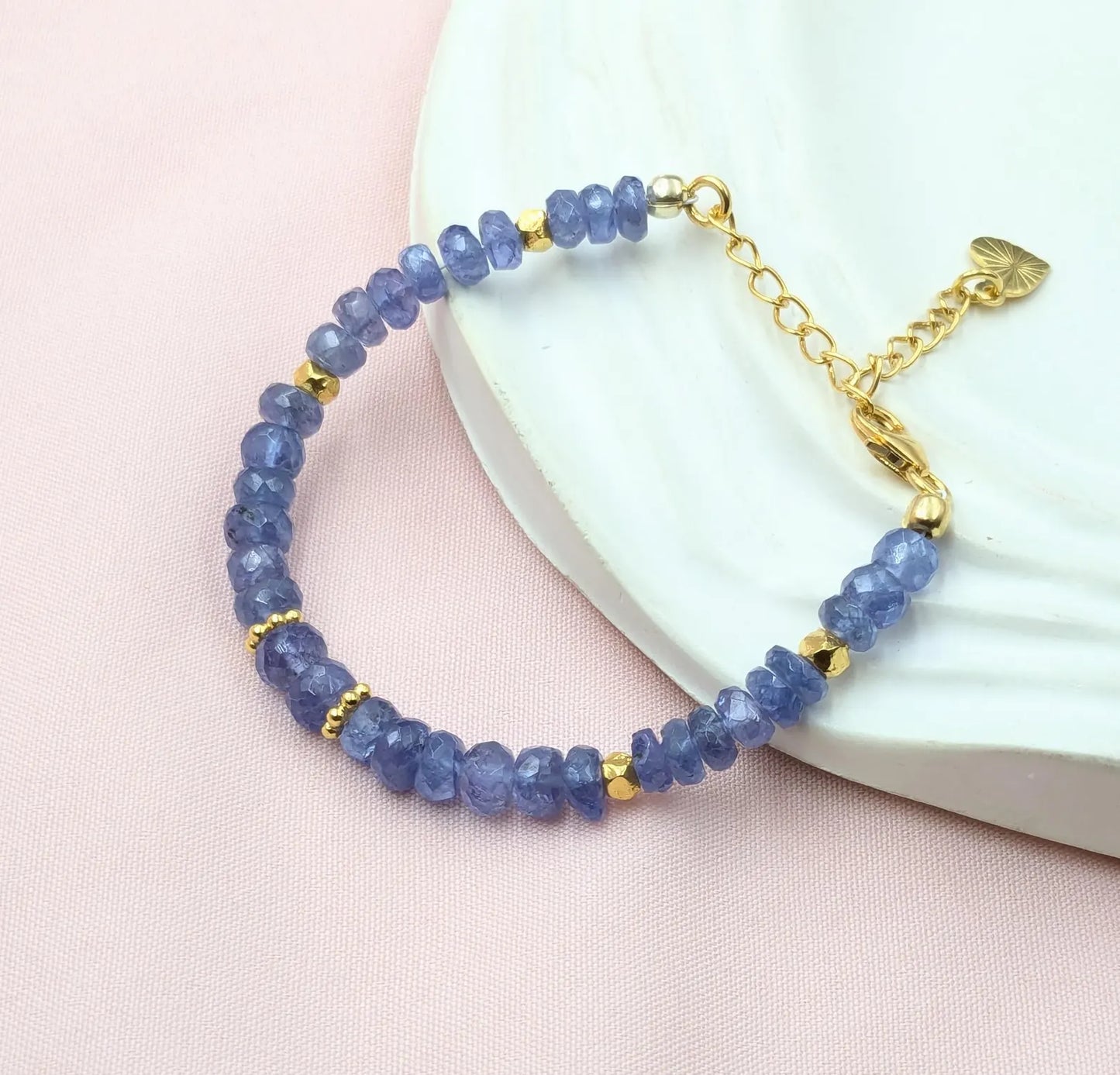 Tanzanite Bracelet 925 Sterling Silver