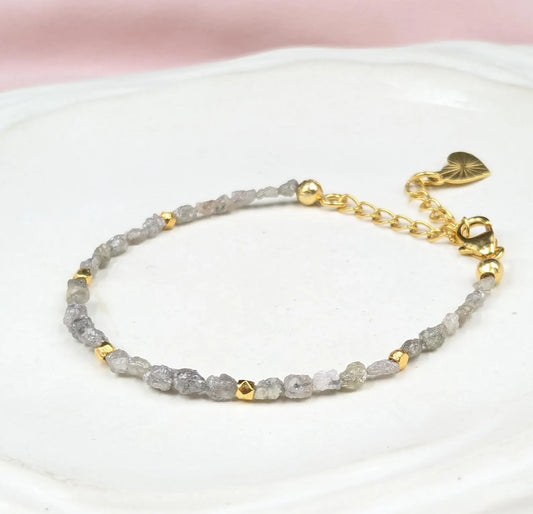 TUMBLE Gray Diamond Bracelet