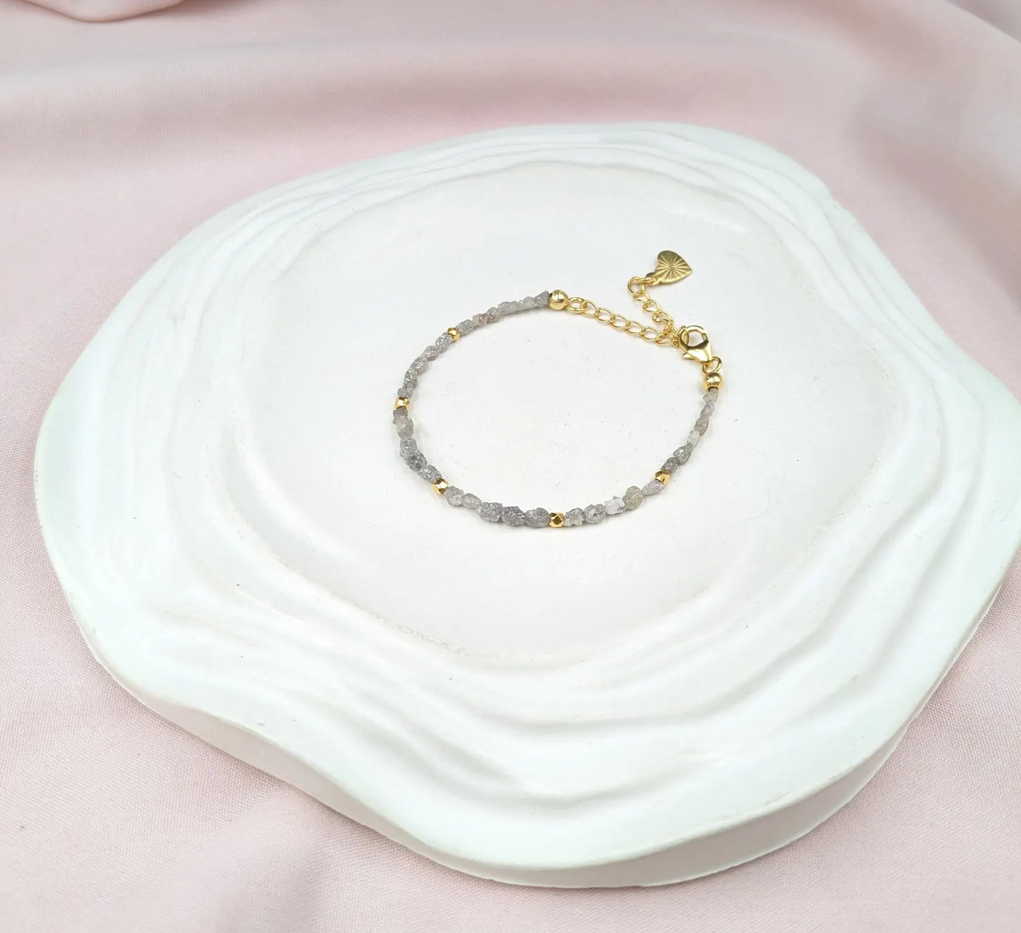 TUMBLE Gray Diamond Bracelet