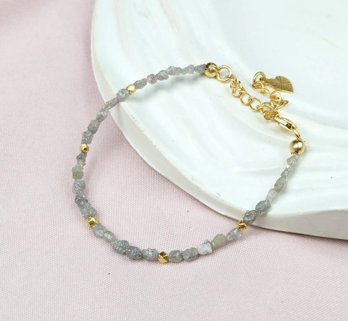 TUMBLE Gray Diamond Bracelet
