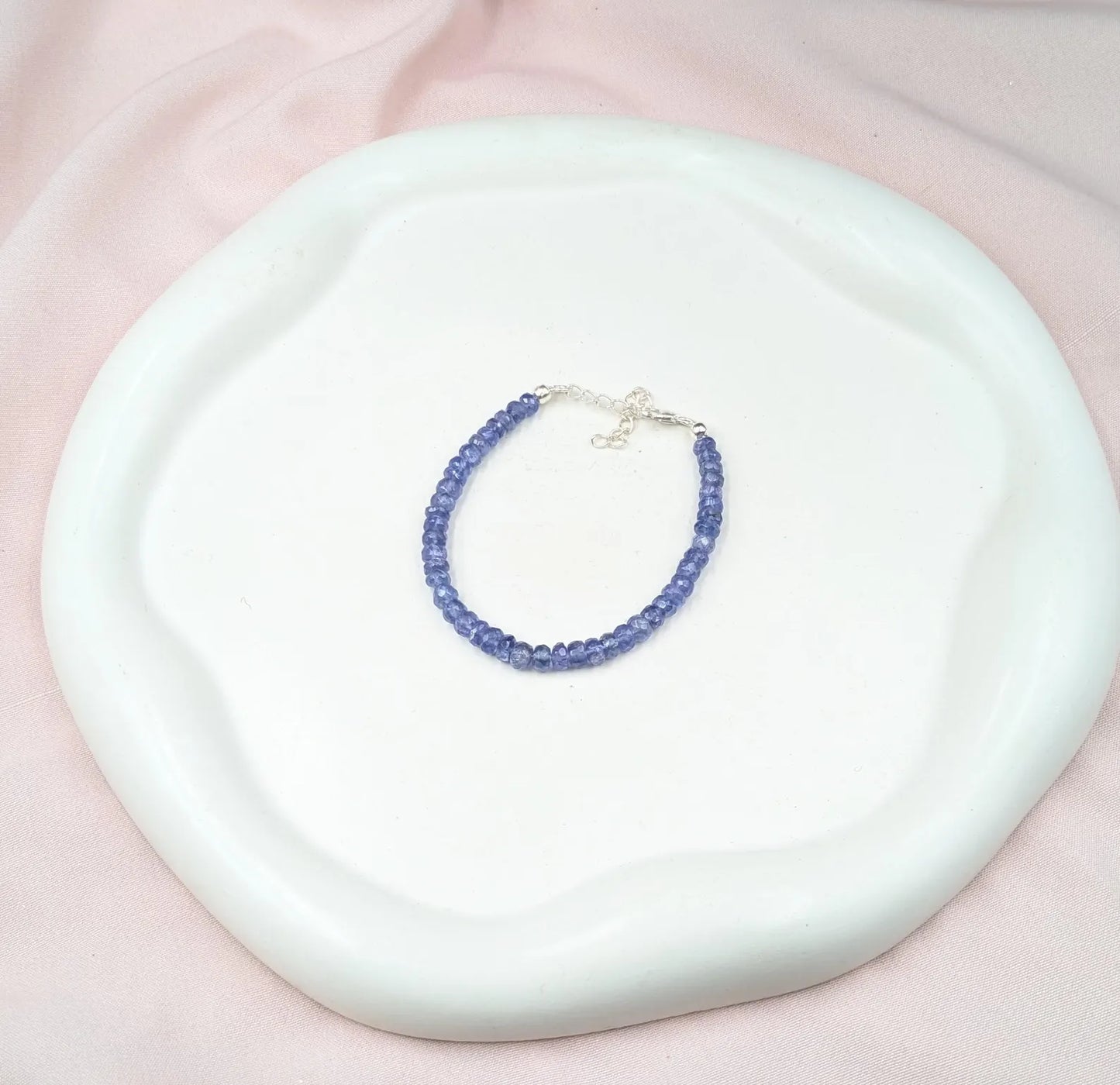 Tanzanite Bracelet 925 Sterling Silver Bracelet