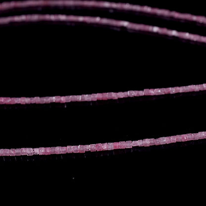 Pink Diamond CUBE Beads Natural Sparkling Faceted Box Diamond Beads