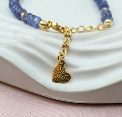 Tanzanite Bracelet 925 Sterling Silver