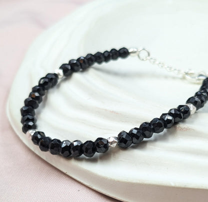 Black Spinel Bracelet