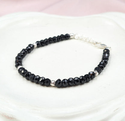Black Spinel Bracelet