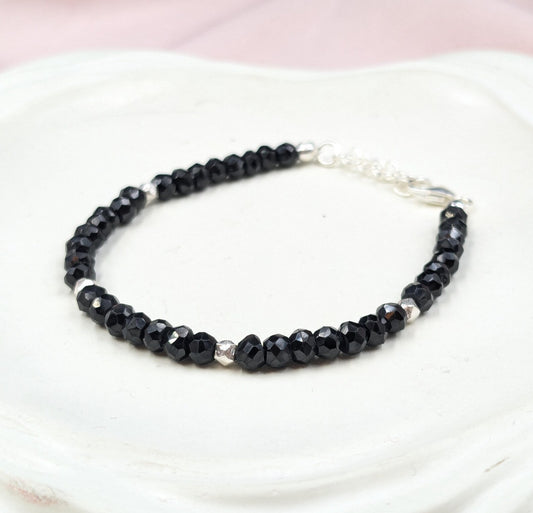 Black Spinel Bracelet