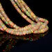 Ethiopia Opal Bead 5mm Ethiopia Opal Faceted Rondelle Bead