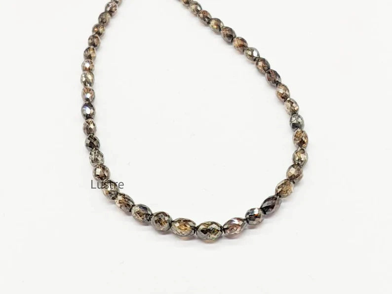 Champagne Diamond Bead 2.5 - 4 mm Natural xDiamond Tumble Beads