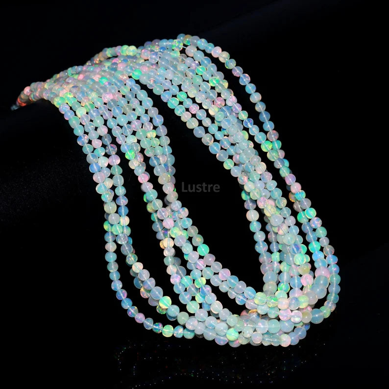 Natural Ethiopian Opal Beads Natural Welo Fire Opal Beads