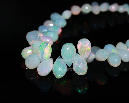 Ethiopian Opal Beads 100% Natural Flashy Ethiopian Opal Beads