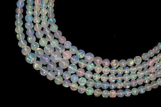 100% Natural Ethiopia Opal Bead 3.5 - 6 MM Welo Fire Opal Beads For Jewelry Craft